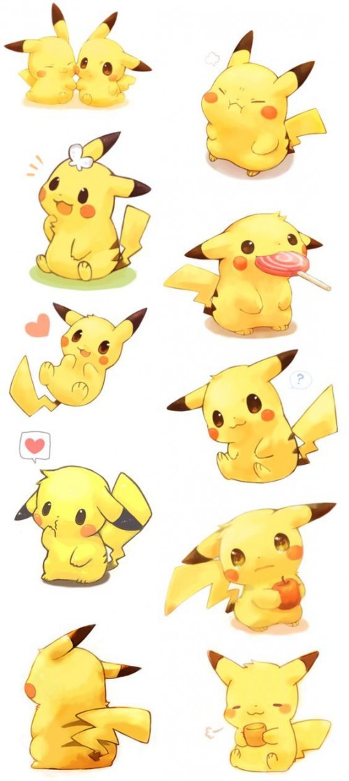 The Many Faces of Pikachu